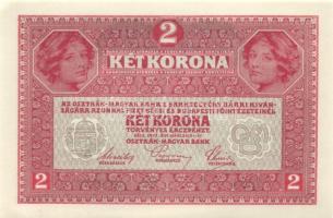 1917. 2K (5x) vízszintes "Deutschösterreich" fny.-sal, egymásutáni sorszámokkal T:I-