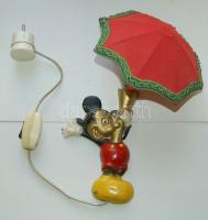 Retro Mickey Mouse-os falilámpa ~40 cm