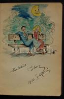 1929 Emlékkönyv jó rajzokkal / Memory-book with better drawings