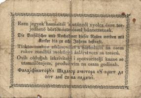1849. 15kr "Kossuth-bankó" + 30kr "Kossuth-bankó" "*"-gal! T:IV,III