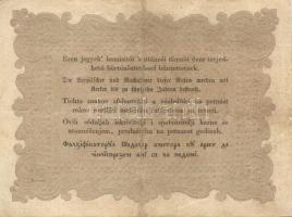 1848. 10Ft "Kossuth bankó" T:III kis felületen restaurált