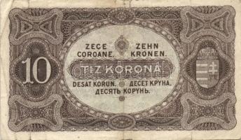 1920. 1K + 2K "2ab csillag" 6 sorszám + 10K (2x) T:III,III-