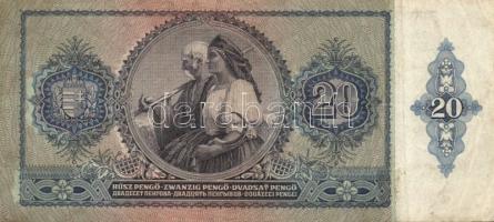 1930. 100P (2x) T:II-,III- kis sarokszakadás + 1932. 50P (2x) T:II,III + 1941. 20P (2x) T:II-,III + ...
