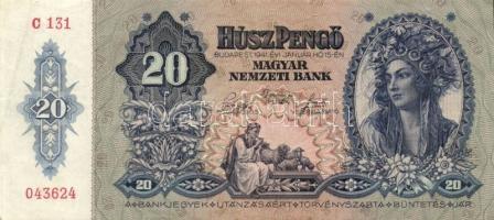 1930. 100P (2x) T:II-,III- kis sarokszakadás + 1932. 50P (2x) T:II,III + 1941. 20P (2x) T:II-,III + ...