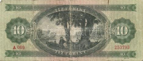 1949. 10Ft T:III restaurált + 1960. 10Ft + 1962. 10Ft (2x) T:III,III-