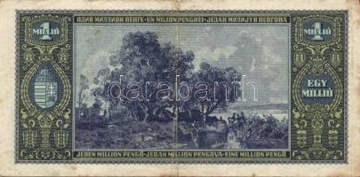 1945. 1.000.000P (2x) + 10.000.000P (2x) kétféle színvariáns + 1946. 1.000.000MP (2x) kétféle színva...
