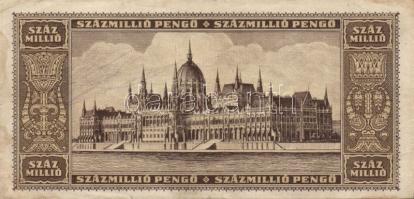1945. 100.000P + 1946. 100.000.000P (2x) + 1000.000.000P (2x) kétféle színvariáns + 10.000MP (2x) ké...