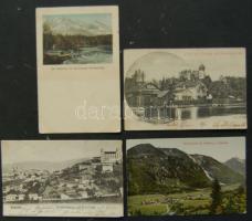 Bajorország 81 db képeslap 1900-1940 sok jobbal / Bavaria 81 topographic postcards 1900-1940 with better ones