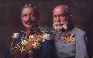 Wilhelm II and Franz Joseph