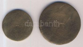 Vatikán DN "II.János Pál pápa" ffém emlékérem + 2db medál másolat, egyik Kossuth Lajos, má...