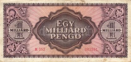 Kis vegyes bankjegy tétel: Magyarország 1923. 100K, 1930. 100P, 1945-46. 1.000.000P, 100.000.000P, 1...