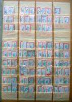 800-1000 db magyar ajánlási ragjegy nagyalakú rendező berakóban