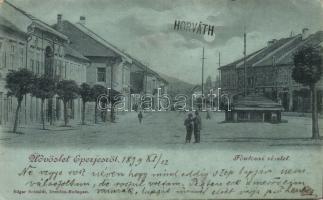 1899 Eperjes main street (Rb)