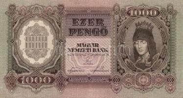 1943. 1000P (3x) színeltérésekkel T:II+,II,II-