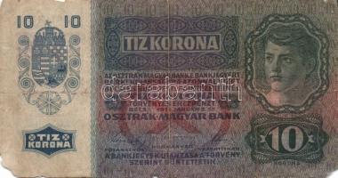 1913-15. 10K (2x) + 20K (3x) + 50K (4x) köztük 7db felülbélyegzett "Deutschösterreich" és ...