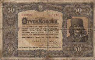 1916-22. 1K (6x) kettő zöld vízszintes "Deutschösterreich" felülnyomással + 2K felülnyomás...