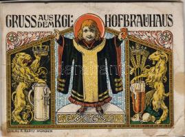 Hofbräuhaus München dekoratív szétnyitható kép