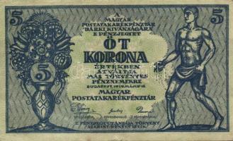 1919. 5K "...más törvényes pénznemekre..." T:III+/III