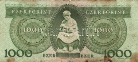 1983. 1000Ft "C" sorozat + 1949. 100Ft T:III-,IV