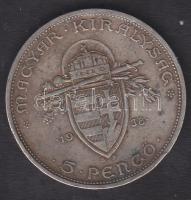 1938. 5P "Szent István" Ag T:2-