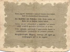 1848. 10Ft "Kossuth bankó" T:IV