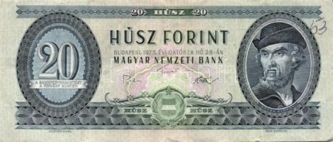 1969-1992. 10Ft, 20Ft (2x), 50Ft, 100Ft (4x), 500Ft T:II,III összesen 9db