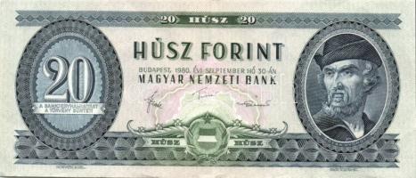 1969-1992. 10Ft, 20Ft (2x), 50Ft, 100Ft (4x), 500Ft T:II,III összesen 9db