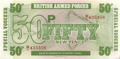 Nagy-Britannia/katonai kiadások 1956. 1Ł + 1962. 1Ł +  1972. 5p, 50p T:I / Great-Britain/British Arm...