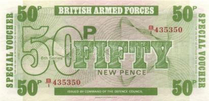 Nagy-Britannia/katonai kiadások 1956. 1Ł + 1962. 1Ł +  1972. 5p, 50p T:I / Great-Britain/British Arm...