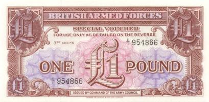 Nagy-Britannia/katonai kiadások 1956. 1Ł + 1962. 1Ł +  1972. 5p, 50p T:I / Great-Britain/British Arm...