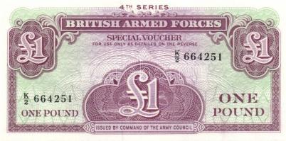 Nagy-Britannia/katonai kiadások 1956. 1Ł + 1962. 1Ł +  1972. 5p, 50p T:I / Great-Britain/British Arm...