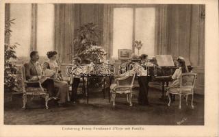 Franz Ferdinand and his family