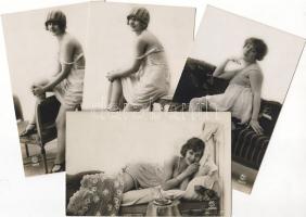 4 db erotikus képeslap