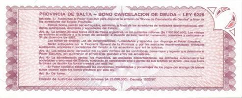 Argentína 1974-91. 11db különféle modern bankjegy T:I