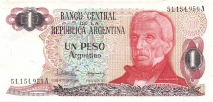 Argentína 1974-91. 11db különféle modern bankjegy T:I