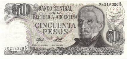 Argentína 1974-91. 11db különféle modern bankjegy T:I