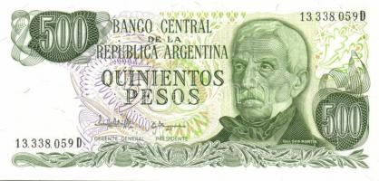 Argentína 1974-91. 11db különféle modern bankjegy T:I