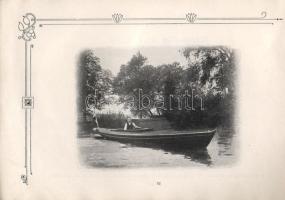 1900 Német motorcsónak katalógus