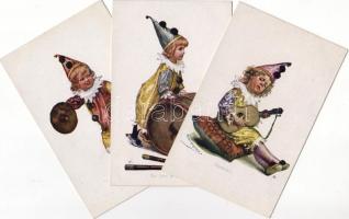 Zenélő gyerekek, 3 db