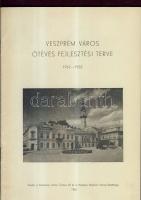 1960 Veszprém város ötéves fejlesztési terve képekkel 30p