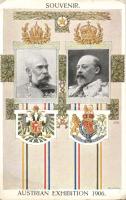 Austrian Expo 1906 in Earl´s Court London, Franz Joseph and Edward VII