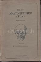 Carl Toldt: Anatomischer Atlas mit Röntgenbilder, Urban & Schwarzenberg, Wien 1911, IV. kötet, Kiadói, egészvászon kötésben (szép állapotban) / nice condition