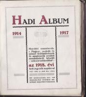 1917 Hadi Album - harctéri események, 1918. évi heti jegyzék naptárral