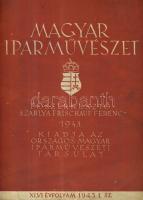 1943 Magyar Iparművészet c. lap számos képpel