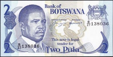 Botswana 1982. 2P sign.:6a T:I