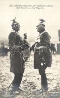 Graf Haeseler and Graf Zeppelin, the oldest generals of the German Army