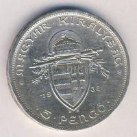 1938. 5P "Szent István" Ag T:2 ph.