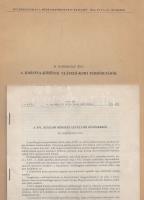 1911-1962 6 db muzeológiai témájú cikk, nyomtatvány