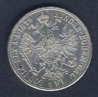 Ausztria 1879. 1Fl Ag T:2 ph.