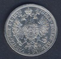 Ausztria 1876. 1Fl Ag T:2